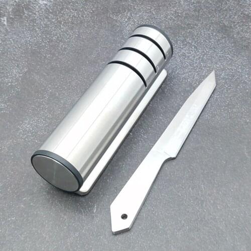 Household sharpener Stainless steel fine coarse grinding blade sharp kitchen knife safe sharpening Portable honing Apex edge