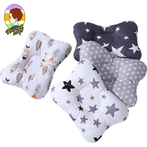 Risunnybaby Baby Nursing Pillow For Baby Pillow Prevent Flat Head Shaping Pillow For Newborns Baby Room Decoration 21x32cm