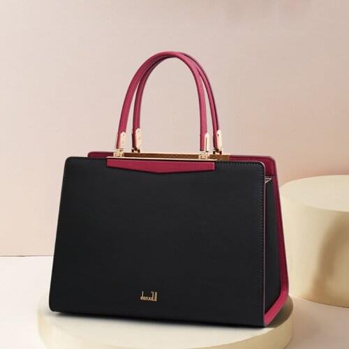 Luxury women brand handbags High capacity tote bag high quality cowhide leather bag luxury Handbag womens leather black