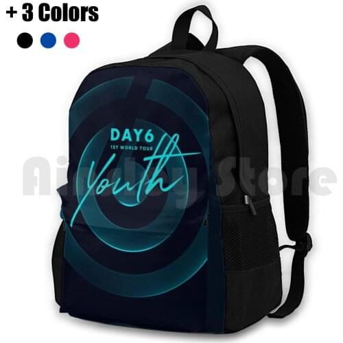 Day6 1St World Tour 'Youth' Outdoor Hiking Backpack Riding Climbing Sports Bag Day6 Day6 1St World Tour Youth Day6 Youth Kpop