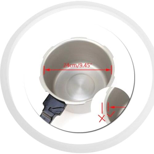 MEXI 24cm Inner Diameter Silicone Gasket Pressure Cooker Sealing Ring Pressure Cooker Parts