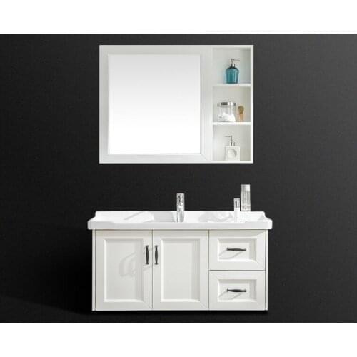 Modern minimalist oak bathroom cabinet set bathroom floor-standing lavatory, washbasin, washbasin and bathroom sink