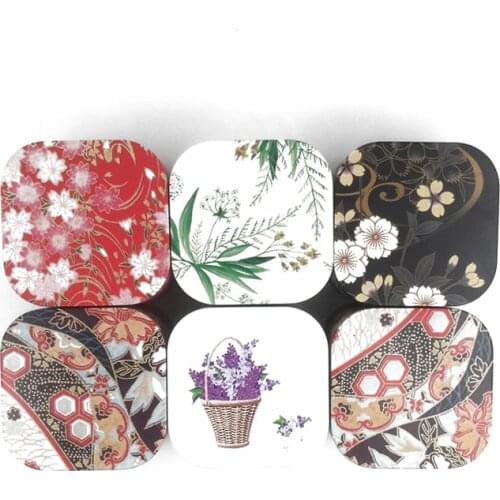 Xin Jia Yi Packaging Metal Tinplate Box Small Christmas Gift Packaging Mini Square Tin Cases Little Collectible Boxes