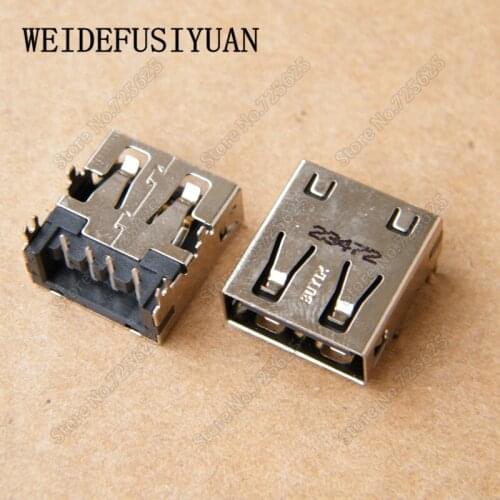 10PCS USB 2.0 A Female Jack Socket Port Connector for Dell Inspiron 15R N5110 Vostro 3550