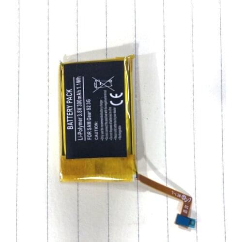 1.1WH 3.8V 300mah battery for SAM GEAR S2 3G cell phone battery