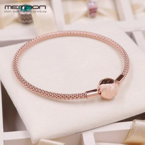 New autumn fashion accessories rose bracelets fit 925 sterling silver charms beads DIY for women bracelet bangle fine jewelry