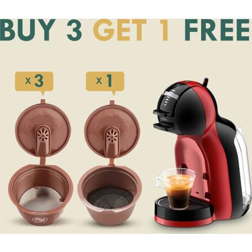 Crema Version 3rd Generation For Dolce Gusto Coffee Capsule Filters Cup Refillable Reusable Coffee Dripper Tea Baskets