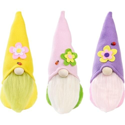 Dwarf Gnome Faceless Doll Kawaii Cartoon Plush Doll Gift Ornaments Wedding Harvest Festival Party Home Decoration