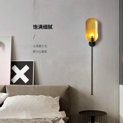 Classic Luxury Style Living Room Wall Lamp Indoor Bedroom Bedside Hotel Restaurant Coffee Shop Simple Art Bracket Light