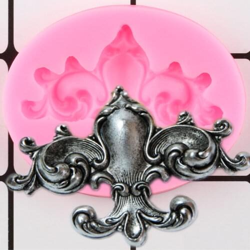 Relief Cake Border Silicone Mold Fondant Cake Decorating Tools Chocolate Gumpaste Mould Candy Making Moulds Polymer Clay Molds