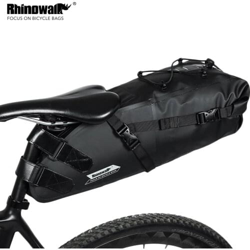 Bike Bicycle Saddle Tail Seat Waterproof Storage Bags Cycling Rear Pack