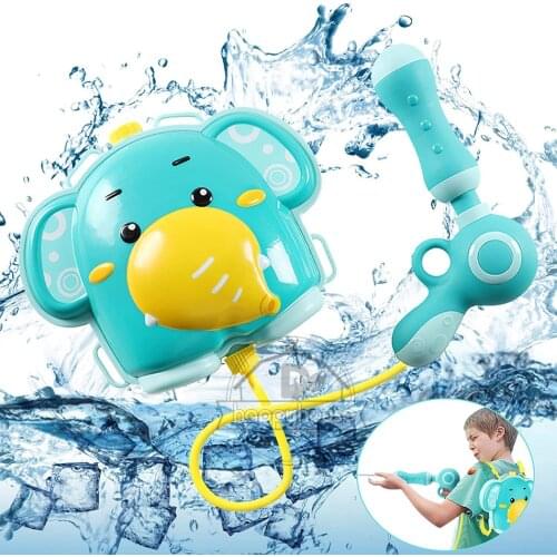 Water Guns Toys For Children Beach Games Toys Water Gun Backpack for Kids Summer Outdoor Pool Games Beach Sports Bath Play Toys