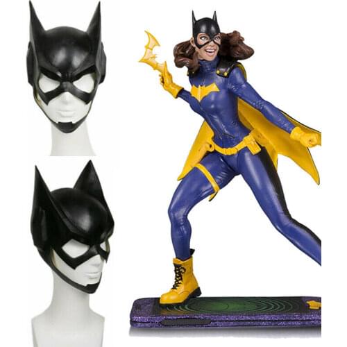 Xcoser Girl mask Black Cosplay Latex Mask Movie Cosplay Costume Props Halloween Dress Up Accessories For Women