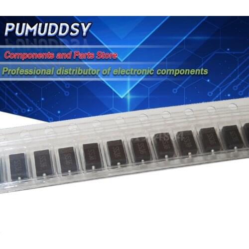 100PCS SS36 30v 60a SMD SR360 diode SMA sk36