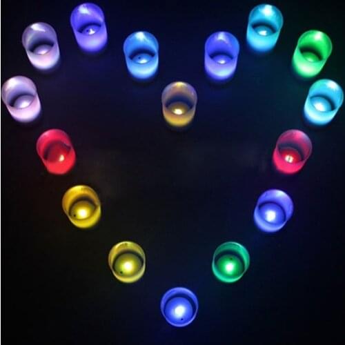 6Pcs Voice Control Multi Color LED Light Romantic Flameless Candle Tea Flicker Lamp Stand Can Be Blown Out Colorful Candle Light