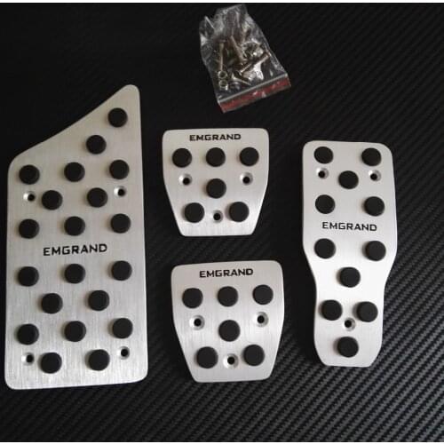 TTCR-II Accessories For Geely Emgrand EC7 EC7-RV EC7RV AT MT Automatic Gear Brake Clutch Accelerator Pedal Pedales Stickers