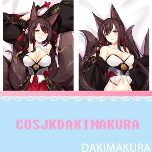Anime Dakimakura Azur Lane Akagi HD Print Pillowcase Body Hugging Pillow Cover Case Room Bedding Cushion Costume Otaku Xmas Gift
