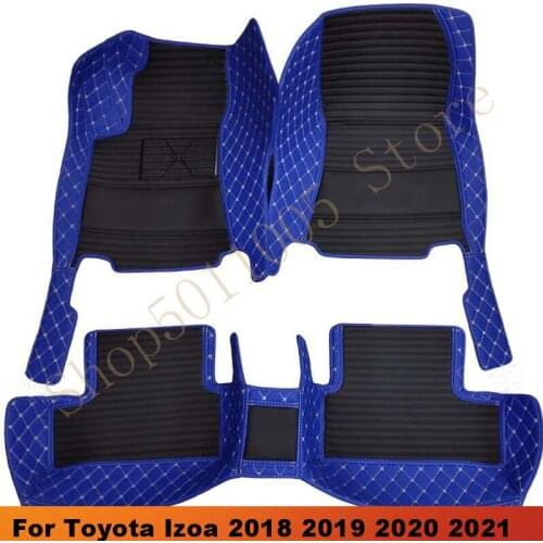 For Toyota Izoa 2018 2019 2020 2021 Car Floor Mats Carpets Auto Protective Parts Accessories Interior Parts Easy Install Pads