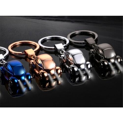 Car Key Chains LED Light Key Chains Car Key Holder Keyring for Men Women Keyrob