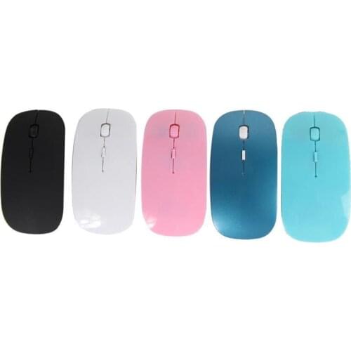 Gaming Mouse Optical 2.4G Wireless Mouse Fashion Ultra-thin Computer Mouse with USB Receiver Mice Computer mouse for Laptop New