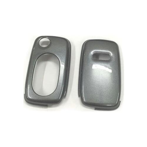 Carbon Grey Flip Key Remote Key Protection Case For Audi A3 8L A4 B5 B6 TT MK1 A6 C5