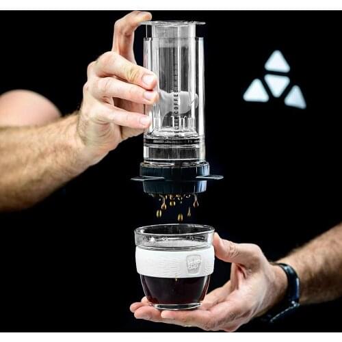 Delter Coffee Press Coffee Maker Hand Drip Coffee Pot Travel Companion for Coffee Brewing Hand Portable Coffee Machine BPA FREE