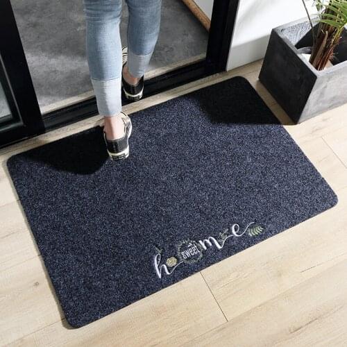 Non-Slip Entrance Mat Can Scrape Sand Home Decoration Absorbent Door Mat Bathroom Absorbent Door Mat Super Soft Fiber Bath Mat