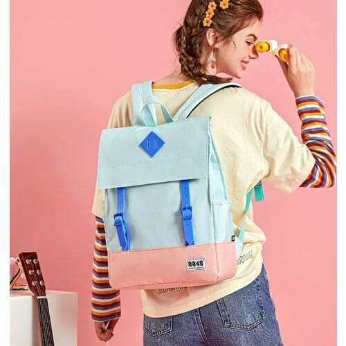 2021 New Backpack Women School Bag For Teenagers Girl Large Capacity Mens Travel Backpacks Female Bagpack Mochila Bolso Mujer