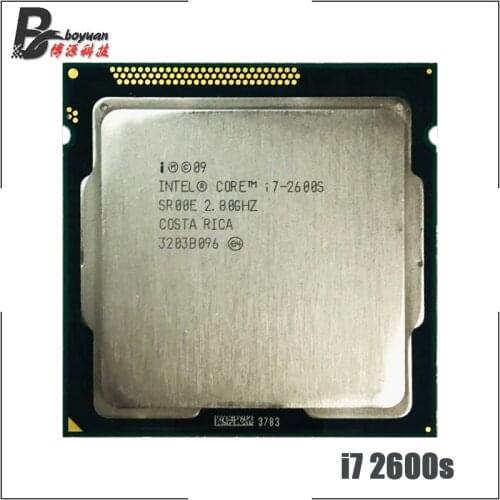 Intel Core i7-2600S i7 2600S i7 2600 S 2.8 GHz Quad-Core Eight-Core 65W CPU Processor LGA 1155