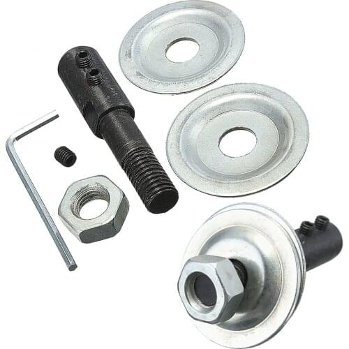 1set 10mm Spindle Adapter for Grinding Polishing 8mm Shaft Motor Bench Grinder