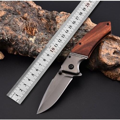 20CM Stainless Steel Outdoor Folding Knife Portable Pocket Knife Survival Tool Pocket Knife