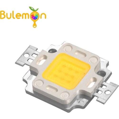 Double Gold Line High Brightness Warm White Light Warm White 10W High Power LED Integrated Light Source 10W High Power Lamp Bead