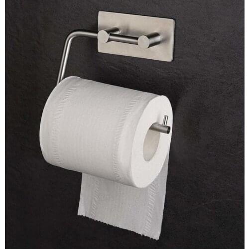 Yooap New 304 stainless steel kitchen shelf plastic wrap holder toilet paper holder hotel bathroom toilet paper holder hook