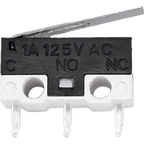 DuoWeiSi 3D Printer Parts 10pcs/lot for MK7/MK8 origin limit switch light touch stroke switch right angle