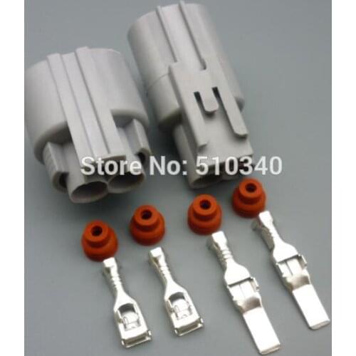 100set 4.8 Series Waterproof 2 Position Male female Auto Connectors plug