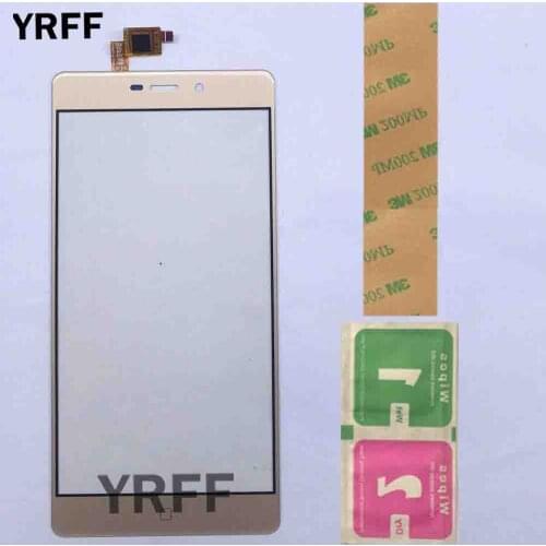 5.5'' Touch Screen For Elephone M3 Digitizer Panel Touch Panel Front Glass Lens Sensor Protector Film Adhesive
