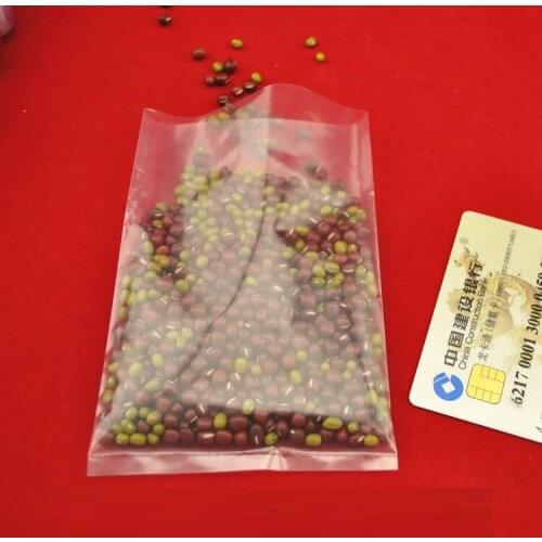 8X12CM 8C Transparent bag PE high pressure plastic bag 100PCS Vacuum bag