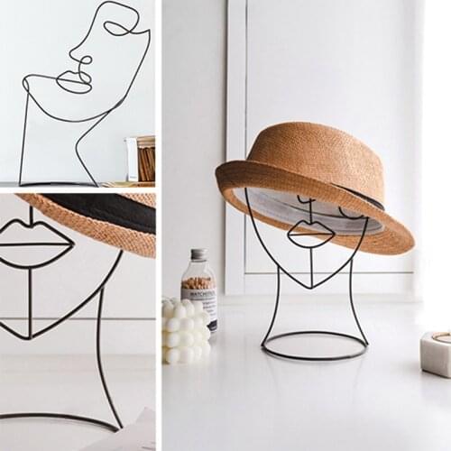 Abstract Figure Art RETRO Iron Ornaments Creative Abstract People Miniature Figurines Craft Office Home Decoration Accessorie