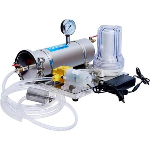 AC 100-240V Automatic Liquor Wine Filter Ageing Machine Household Filtering Machine Stainless Steel Brewing Equipment 300KG/H