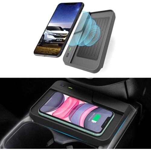 Car Wireless Charger for Honda CR-V 2017-2020 Mobile Phone Charging Fast Car Charger Wireless Charging Ready To Use