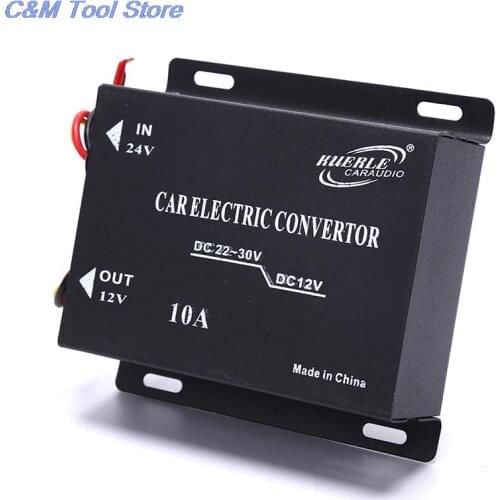 New Car Power Supply Step-Down Transformer 24V To 12V Converter 10A 15A 20A 30A Output With Memory Power High To Low Inverter