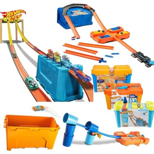 Hot Wheels Cars Track Set Multifunctional Carros Brinquedos Diecast Hotwheels Kids Toys For Children Birthday Gift oyunca FLK90