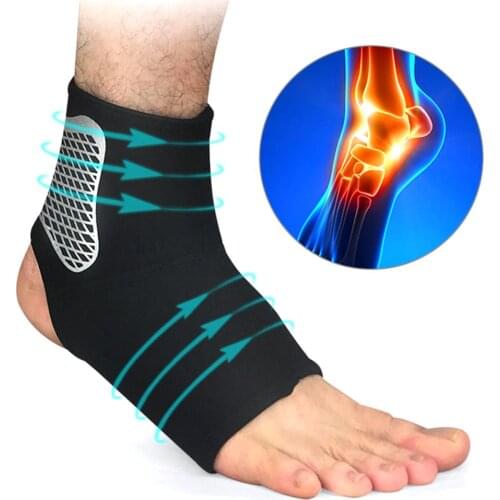 Single Ankle Support Compression Band Adjustable Protector Basketball Football Climbing Gear Ankle Protection