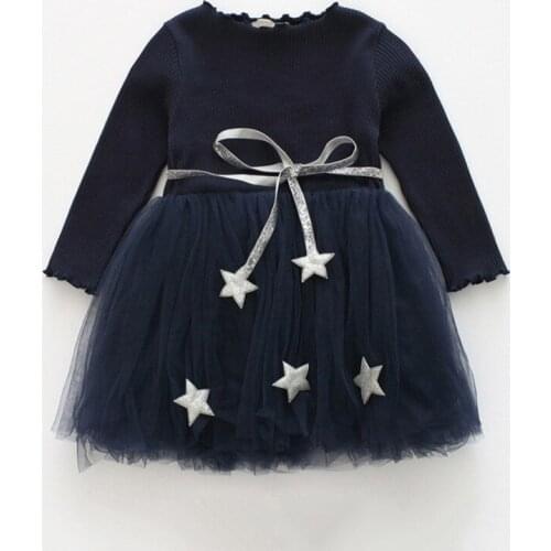 BFORTUNE Gilrs Dress Kids Dresses For Girls Summer Long Sleeve Dresses Toddler Girls Dress Clothres Robe Fille Vestido Infantil