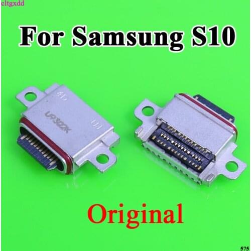 Cltgxdd Original Micro USB Charging Port Connector Charger Connector Socket for Samsung Galaxy S10 S10 Plus S10 SE
