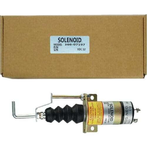 Lister Petter Diesel Stop Solenoid 366-07197 1502 12V DC VALVE SA-3405-T