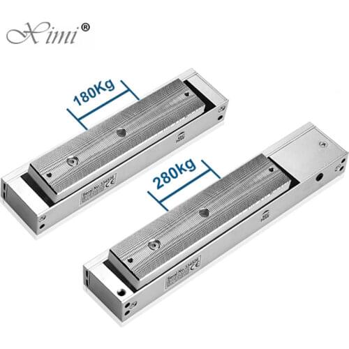 60/180/280/350KG Electronic Lock Electric Magnetic Door Lock 350/600/800lbs Suction Holding Force Electromagnetic