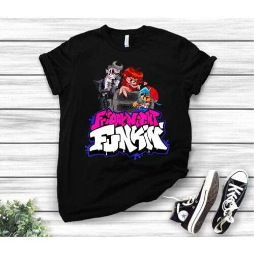 Friday Night Funkin, Boyfriend, Girlfriend, Daddy Battle Rap T-shirt, Unisex Tee