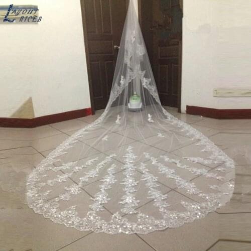 LAYOUT NICEB Wedding Lace Veils