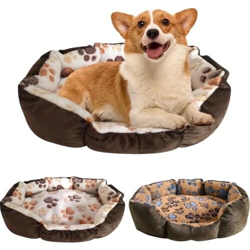 Cat Bed House Warm Pet Puppy Sofa Kennel Mat Winter Cat Sleeping Beds Nest For Small Medium Dogs Cats Dog Bed Mat Pet Supplies